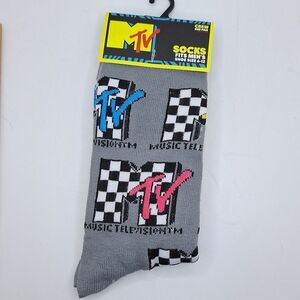 MTV CREW SOCKS novelty graphic accessory